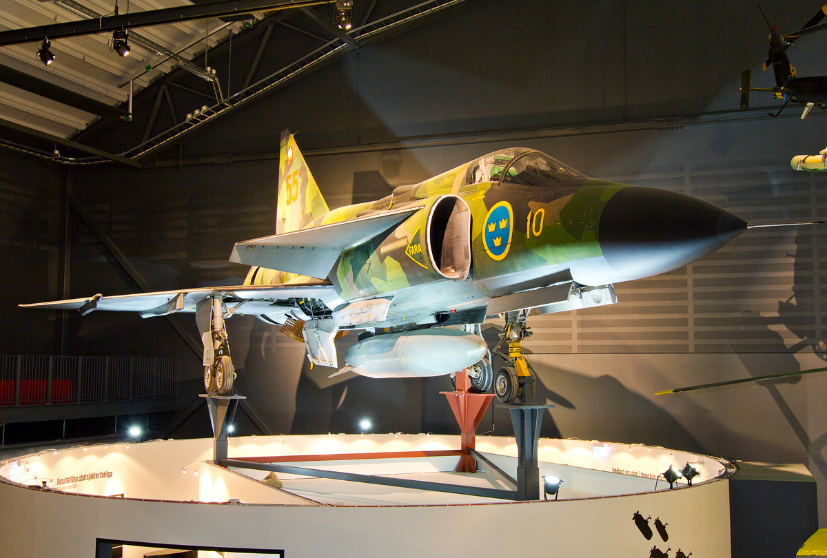 SAAB AJ37 Viggen, Swedish Air Force Museum, Linkoping